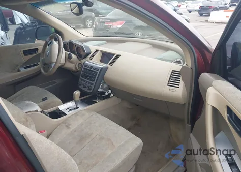 2005 Nissan Murano Sl из США, поврежденный, VIN JN8AZ08T45W317782